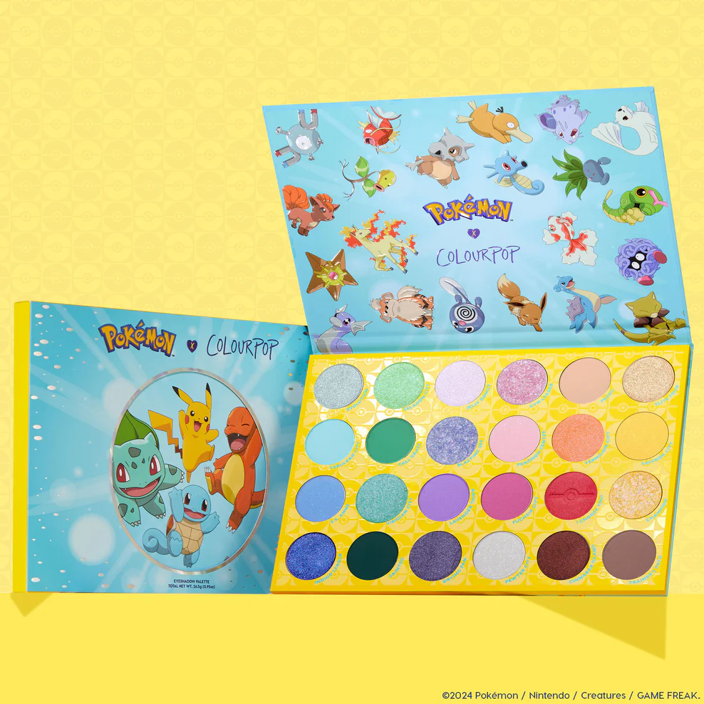 ColourPop Pokémon 宝可梦联名眼影盘
