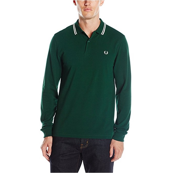 【德亚直邮】fred perry 男士长袖 polo 衫 49.35欧(约381元)