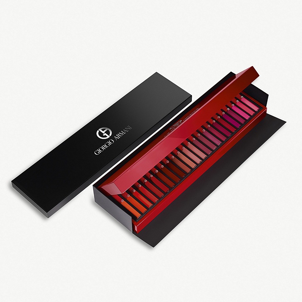 【已断货】giorgio armani 丝绒红管唇釉豪华礼盒