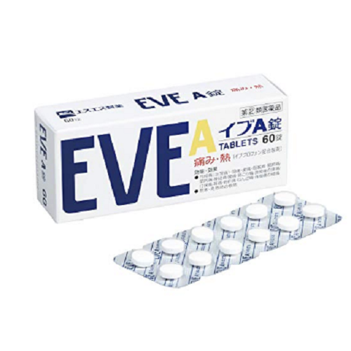 【日本亚马逊】白兔制药 eve a锭 止痛片 60粒装