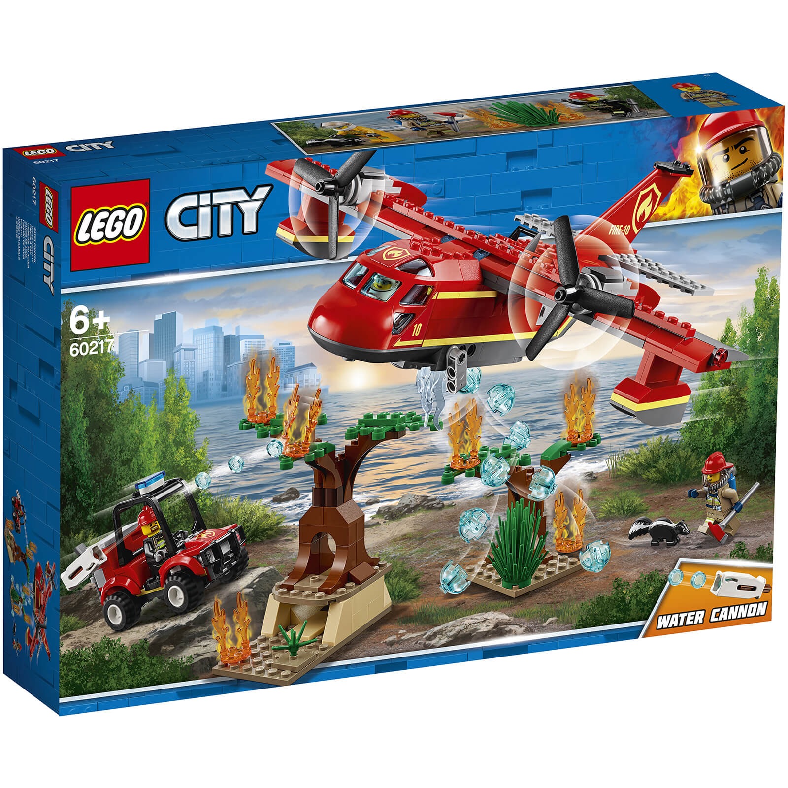 lego 乐高城市系列 森林救火飞机 (60217)