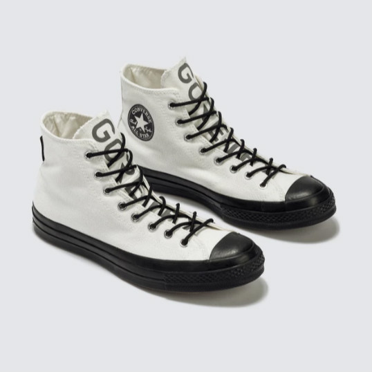 converse 1970s gore-tex 黑白配色高帮帆布鞋