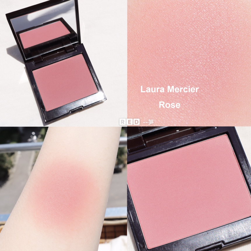 lauramercier 单色腮红 #rose 日常玫瑰粉