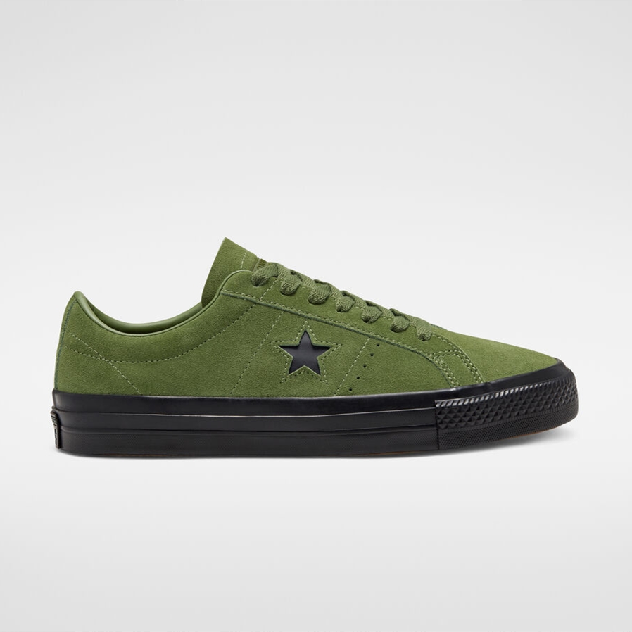 $43.98 converse 匡威 one star pro 绿色低帮鞋