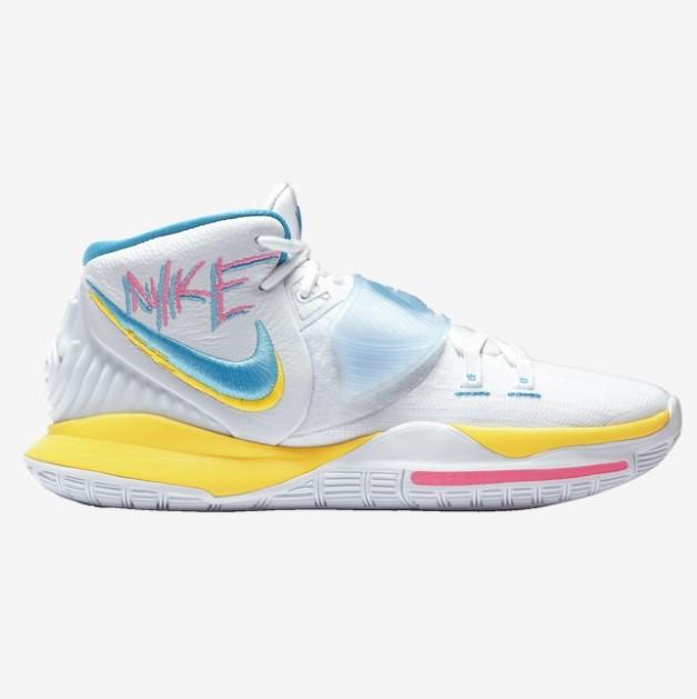 eastbay 官网:nike 欧文6 涂鸦南海岸 $114.99 原价$130 12% off