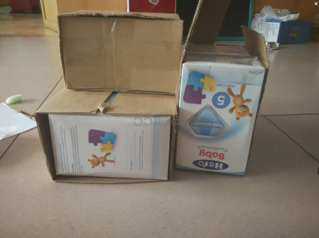 【海淘晒单】 荷兰之家直邮奶粉到货 Hero Ba