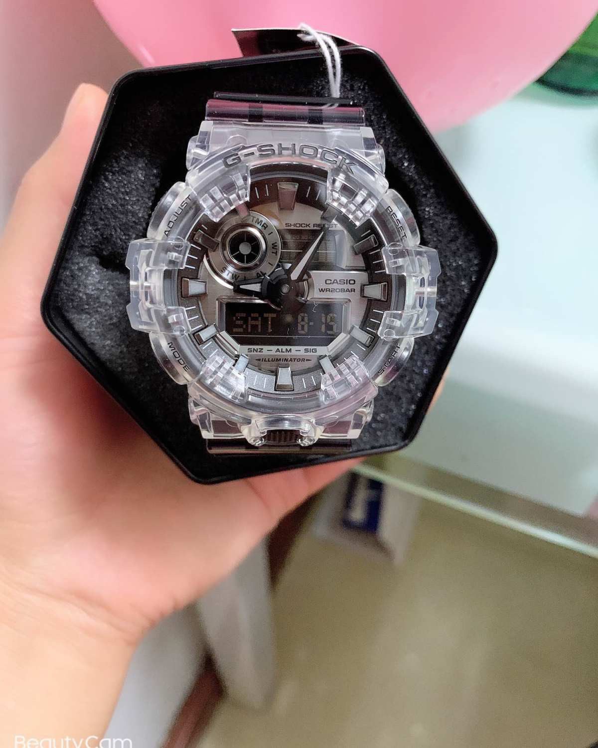 海淘开箱记 卡西欧 g-shock 冰韧限量 ga-700sk-1aprs