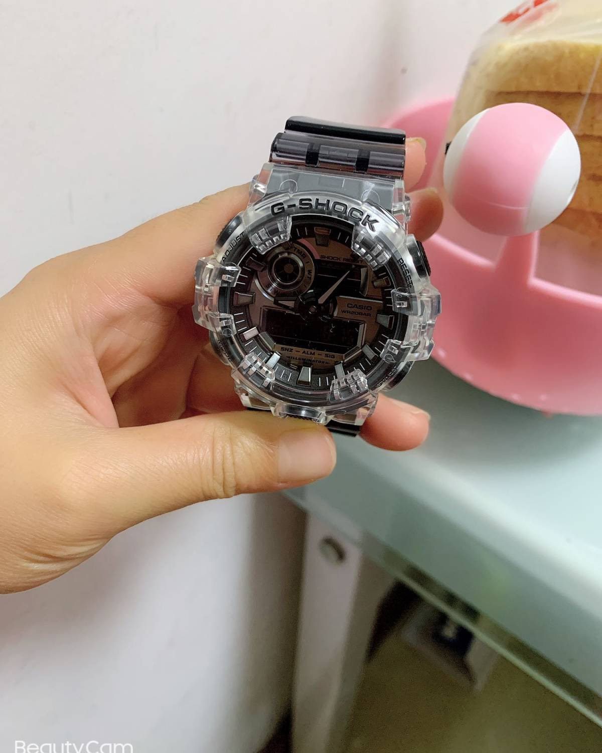 海淘开箱记 卡西欧 g-shock 冰韧限量 ga-700sk-1aprs