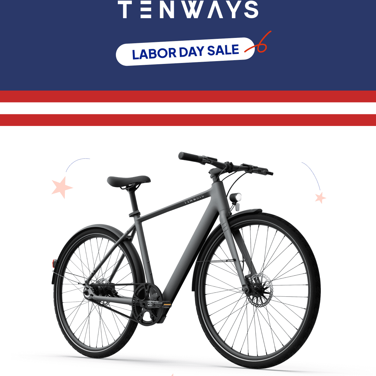 Tenways (US): Labor Day E-Bike Sale