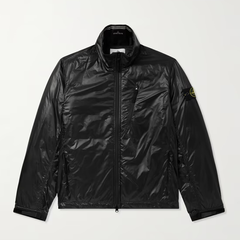 STONE ISLAND 石头岛经典徽标黑色羽绒服