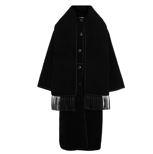 新款！Toteme 围巾羊毛大衣 金晨同款