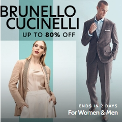 Gilt：Brunello Cucinelli 品牌促销！低调奢华