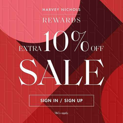 Harvey Nichols US：时尚大促再降价 低至2折+会员额外9折