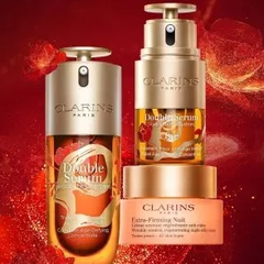 Clarins 美网：蛇年限定双萃系列上新 眼面精华套装相当于7.5折