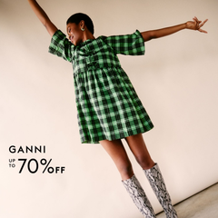 THE OUTNET 港站：GANNI 潮流鞋服热卖 流苏泡泡纱半身裙HK$686