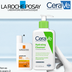 Chemist Warehouse：La Roche Posay、CeraVe 冬日护肤专场 入保湿面霜、泡沫洁面