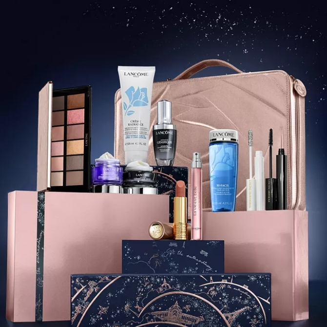 Lancome 兰蔻假日精选套盒（价值$650）