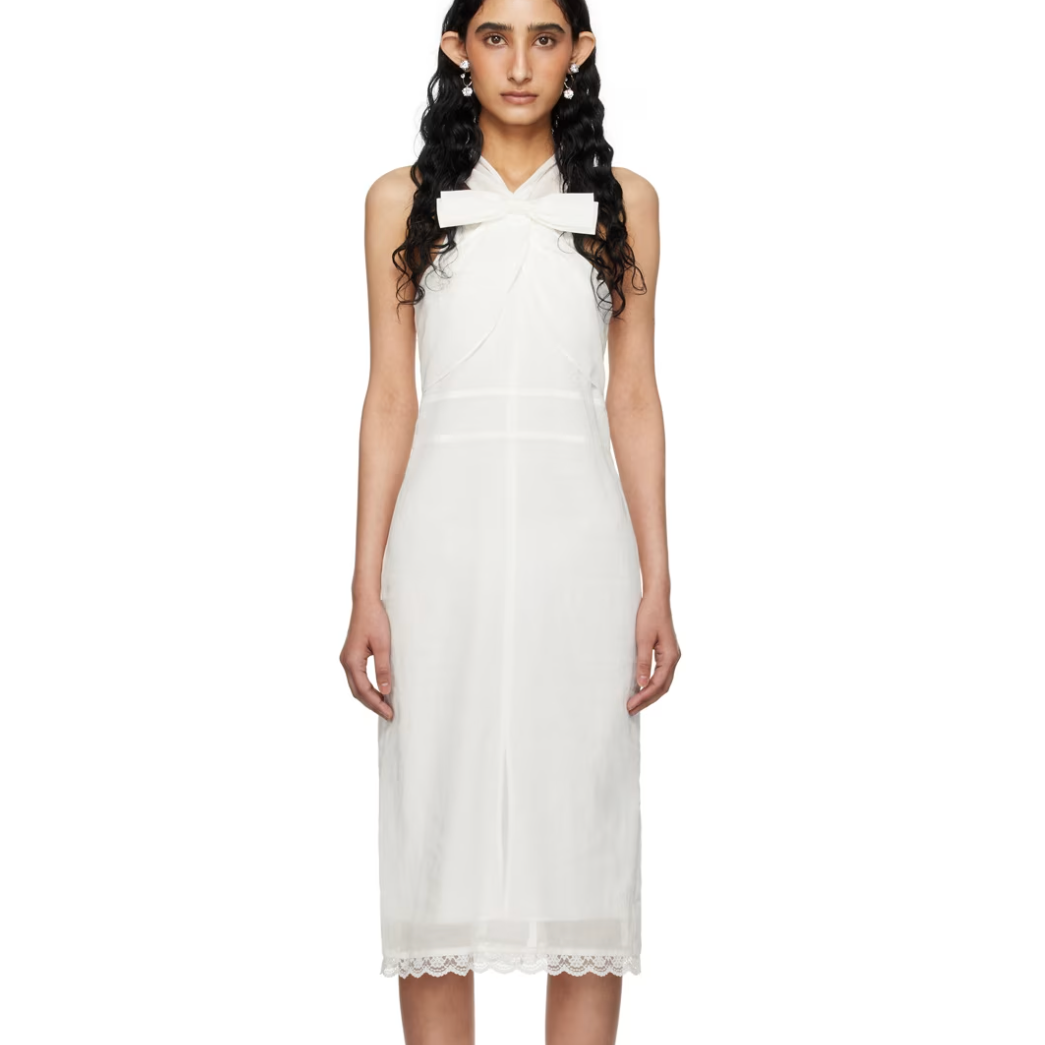 SSENSE 联名 shushutong 独家 bridalcapsule 婚纱系列白裙