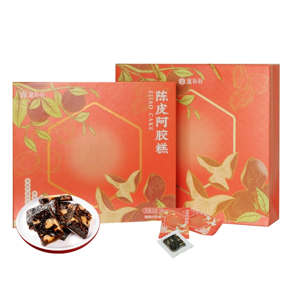 盒补补 陈皮阿胶糕 250g(50块)