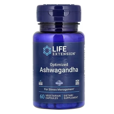 满额8折！Life Extension, 优化南非醉茄，125 毫克，60 粒素食胶囊