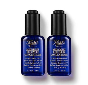 Kiehl's  夜间修护精华 蓝精灵50ml*2