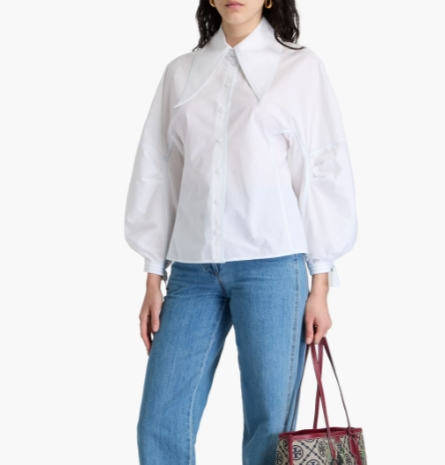 Tory Burch 弹力棉衬衫