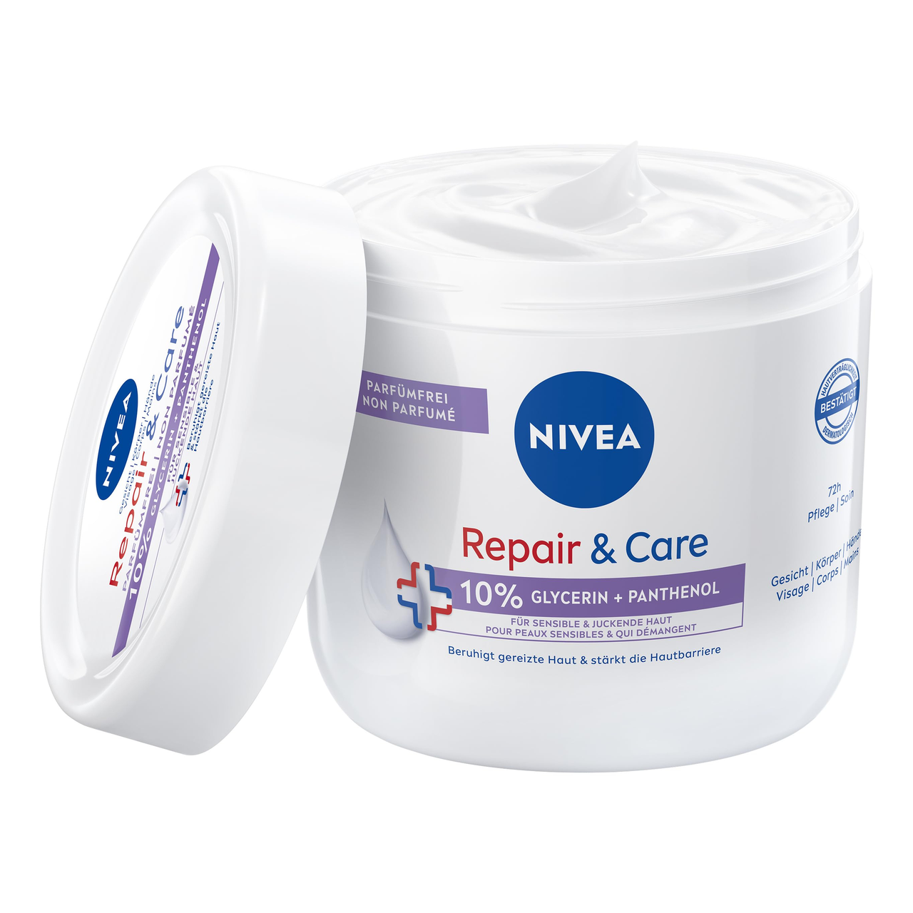 【含税直邮】 NIVEA 妮维雅修复护理无香料面霜 400ml