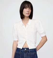 Gap 法式针织短袖上衣