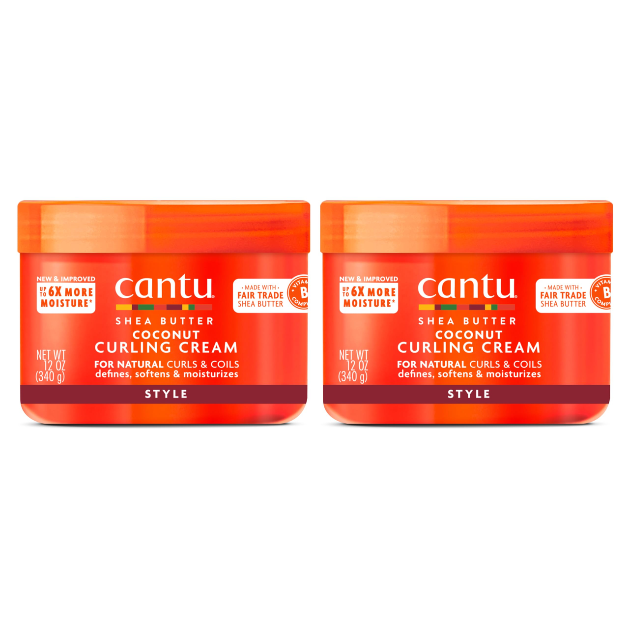 【含税直邮】Cantu 护发造型霜和乳液 滋润 保湿 顺滑 清洁 护理 340ml