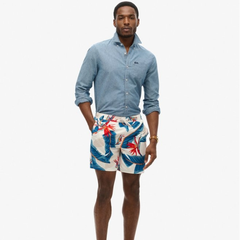 Superdry 夏威夷印花 17 英寸游泳短裤