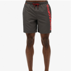 新品！Superdry 运动图案 17 英寸游泳短裤