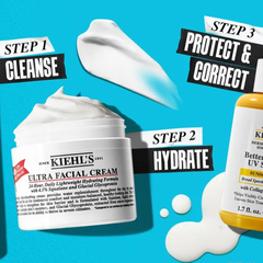 Kiehl's 美网：日常清洁护肤多步曲  组合购限时特惠