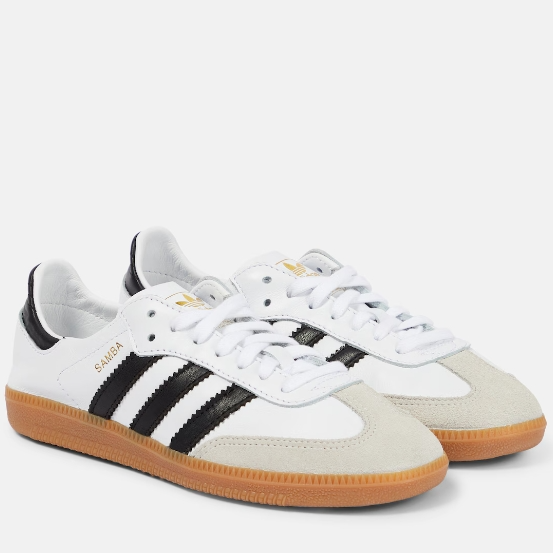 Jennie同款！Adidas 黑白 Samba 运动鞋