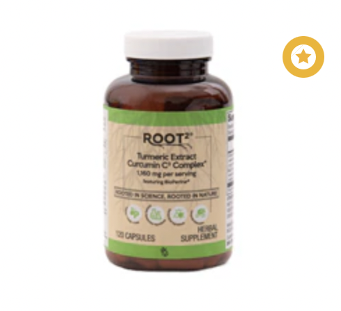 Vitacost - Root2 姜黄提取物胶囊 - 120颗