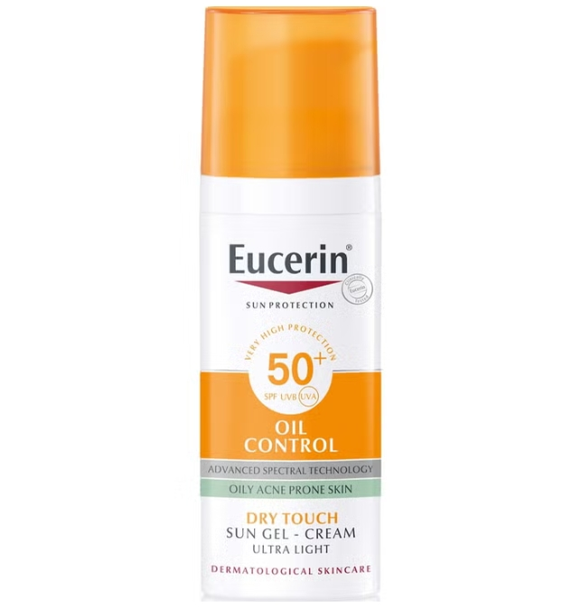 Eucerin 面部控油防晒啫喱霜SPF50+ 50ml