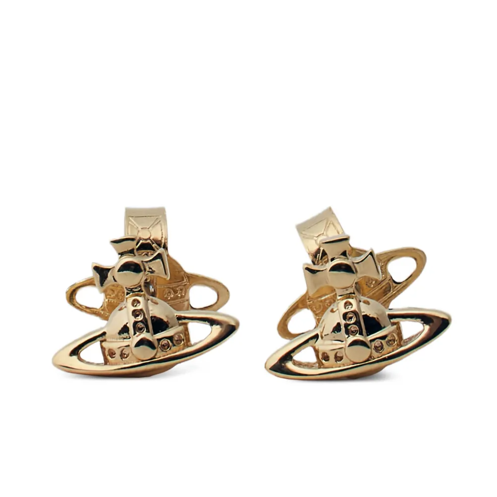 Vivienne Westwood 西太后土星徽标耳钉