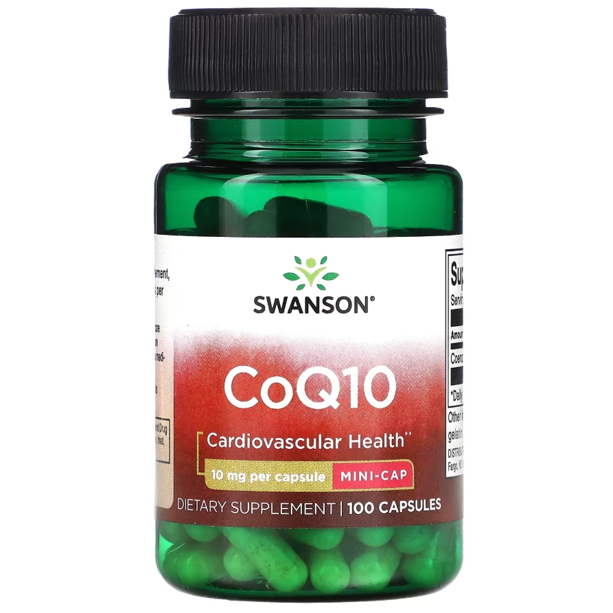 Swanson, 辅酶 Q10，10 毫克，100 粒胶囊