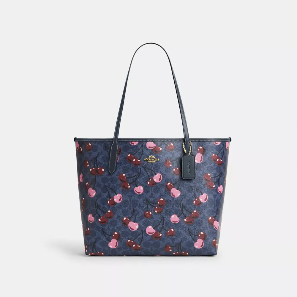 Coach city 蔻驰托特包