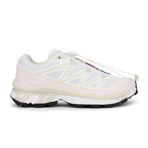 SALOMON 萨洛蒙 XT-6 粉白配色运动鞋