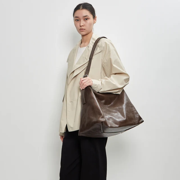 LEMAIRE Berlingot 棕色单肩包