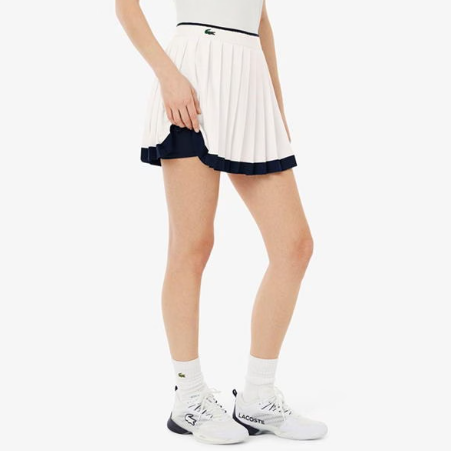 Lacoste 鳄鱼 Heratige 百褶裙