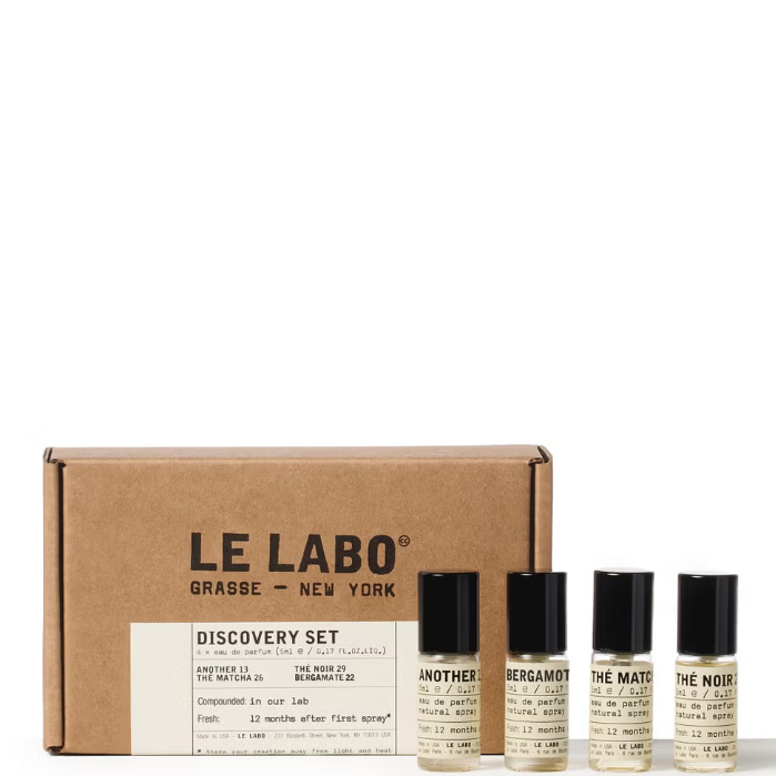 送£10礼卡！Le Labo 香氛尝鲜套装 4x5ml