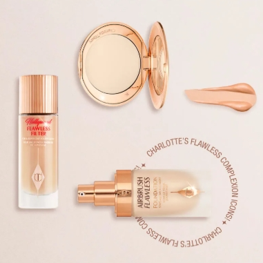 Charlotte Tilbury US：买新品 再购星光滤镜粉底、无暇定妆粉饼等享8折