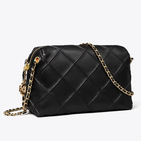 Tory burch FLEMING 菱格链条斜挎包