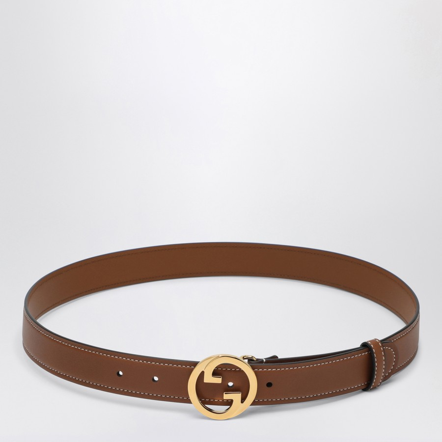 Gucci 古驰 Blondie 皮带 棕色