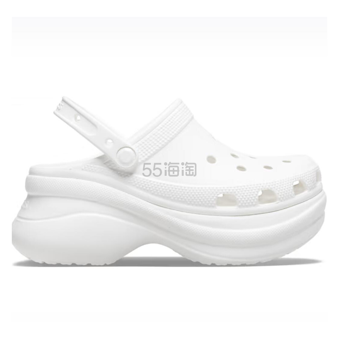 史低！杨幂白鹿同款！Crocs Bae 鲸鱼厚底洞洞鞋