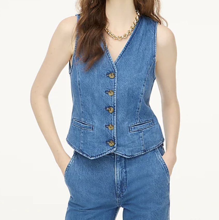 J.CREW 牛仔背心