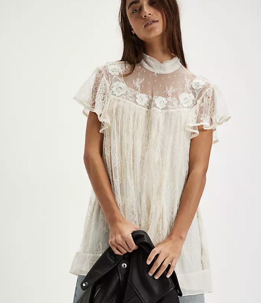 Free People 蕾丝连衣裙