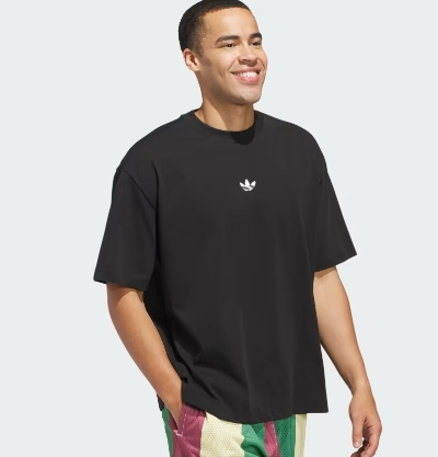 之前HK$251！adidas 黑色T恤 男女都可穿