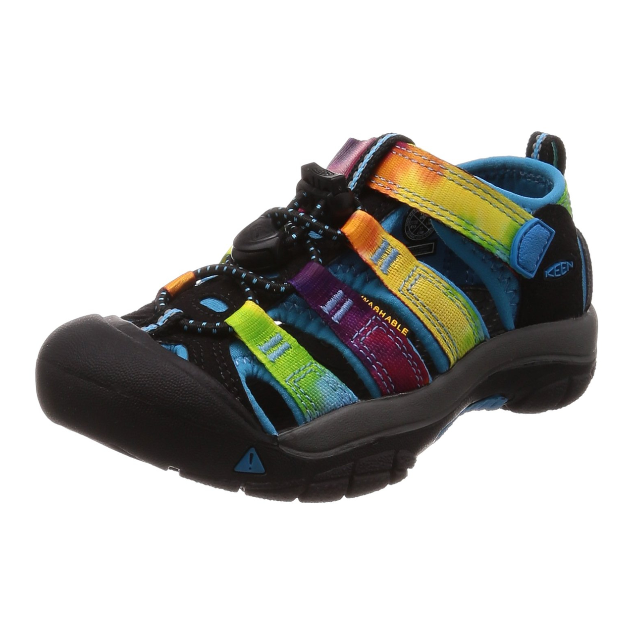 【含税直邮】Keen 男性 凉鞋 Rainbow Tie Dye 尺码6 Big Kid